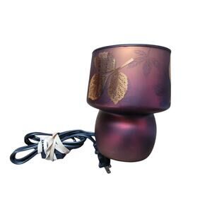 Yankee Candle Wax Warmer Electric Amber Leaves